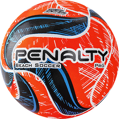 Мяч фут. пляжн. PENALTY BOLA BEACH SOCCER PRO IX, 5415431960-U, р.5, PU, термосшивка, оранж